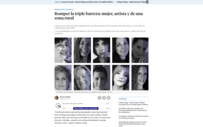 Proyecto Dar en La Vanguardia. “Romper la triple barrera: mujer, artista y de una zona rural”